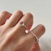 Sweet And Cool Style Love Elastic Rope Ring Female Fresh And Elegant Retro Fashion Personality Temperament Versatile Ring Ring