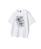 GAKKAI UNIONS Star Scribble Short Sleeve T-Shirt White