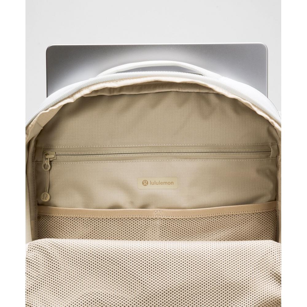 Lululemon Triple Zip Backpack 28l  Tech Canvas Vapor Asphalt Grey