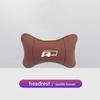 Keychain Leather Car Seat Headrest Memory Foam Comfort Neck Pillow Auto Interiors For Volkswagen VW T5 ID3 Tiguan GTI RLine Golf RB6
