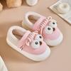 Cute cotton slippers women's winter outdoor wear indoor thick-soled warm confinement shoes