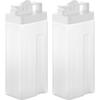 Yamazaki White Water Pitcher of Can Be Laid On Its Side and Poured Tower X X Dishwasher Can Be Placed Horizontally or Fits In the Door Drink 10029 X 2
