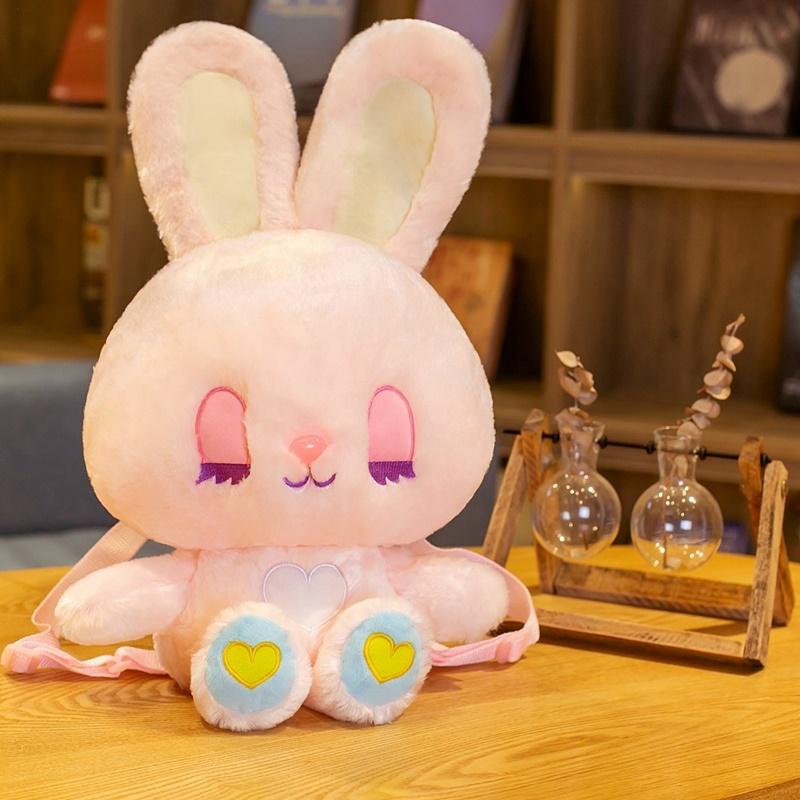 High-Quality Rabbit High-Quality Plush High-Quality Backpack High-Quality Kindergarten High-Quality Cartoon High-Quality School High-Quality Bag 50cm