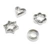 Heart Star 12-Piece Stainless Steel Cake & Cookie Cutter Mold Set