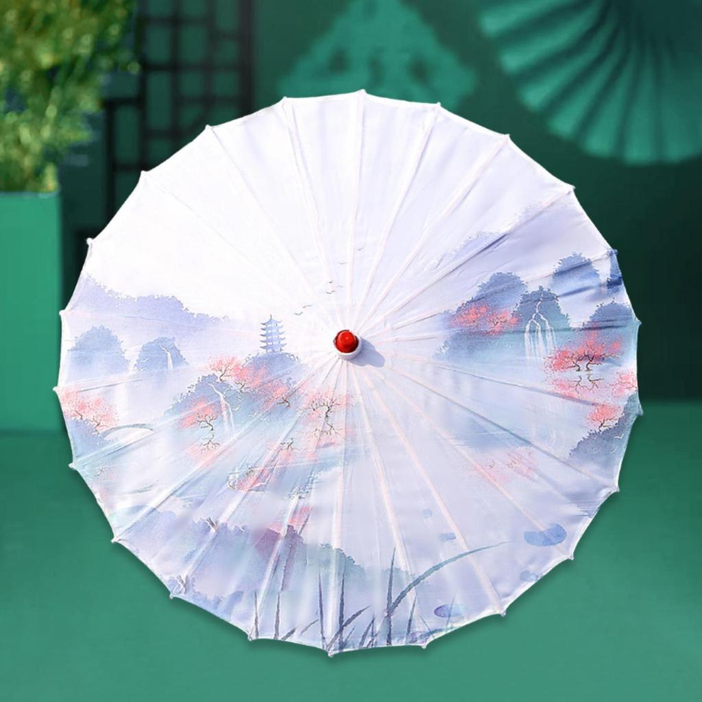 Decorative Dance Umbrella Classical 33" Windproof for Costumes Party Wedding