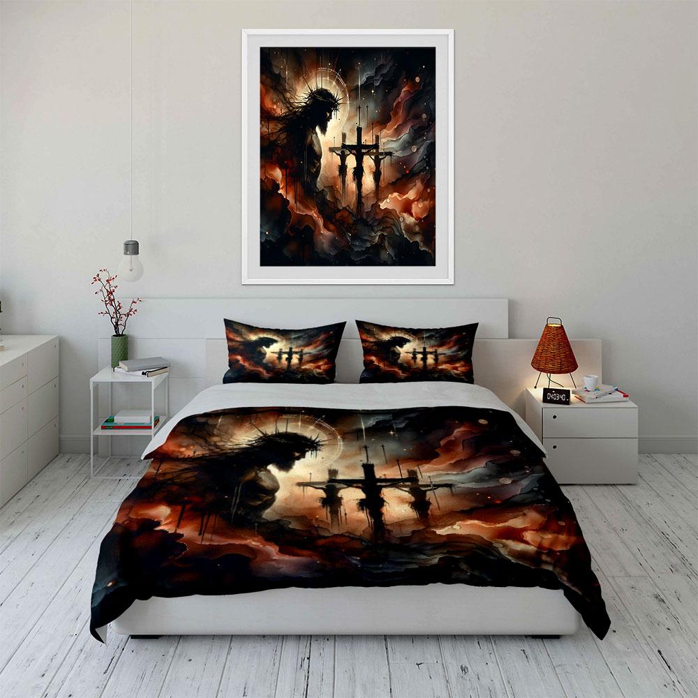 Ethereal Sacrament of Light Bedding sets Duvet covers Pillowcases(1* Duvet Cover 2* Pillowcases without duvet insert)