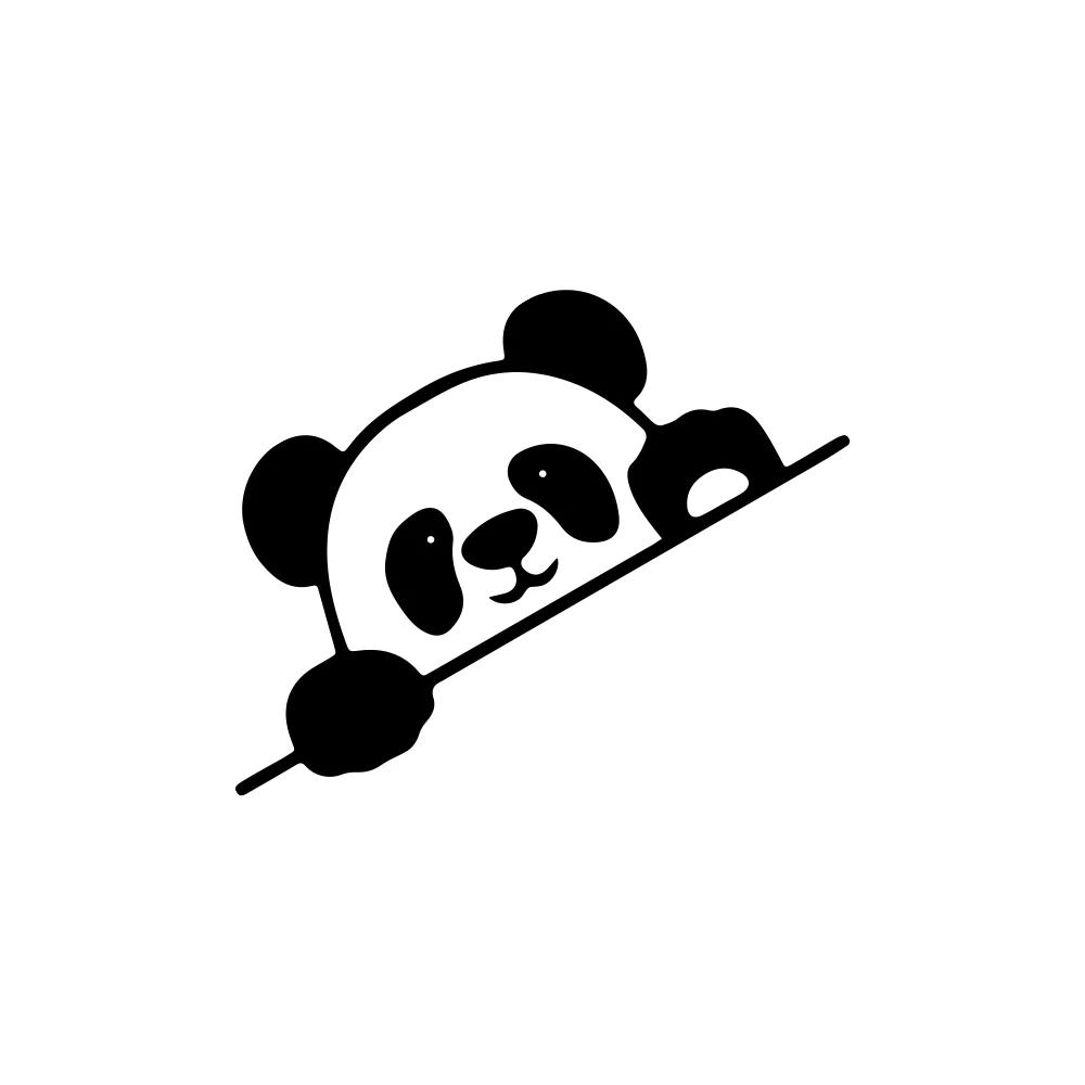 

Funny Cute Panda Sticker Car Body Side Decor Decal Motorcycle Vinyl Waterproof Decoration Cover Auto DIY Para Tuning Accessories 1 piece