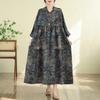 DIMANAF New 2026 Women Plus Size Summer Maxi Long Dress Cotton Hooded Loose Oversize Casual Lady Vintage Print Beach Sundress