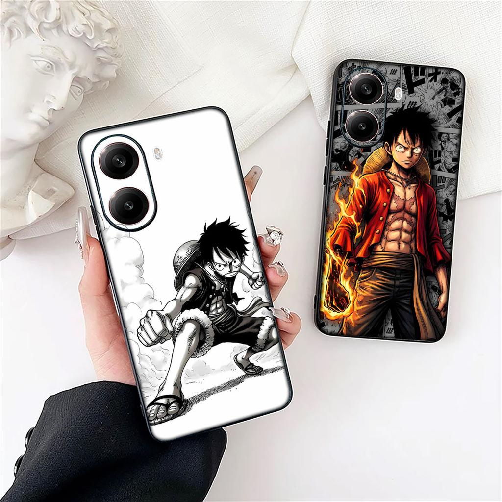 Portgas Ace One Piece Luffy Phone Cover for Motorola Moto G86 G14 G35 G34 G45 G55 G67 G75 G85 G24 G15 G54 G57 Power Case