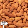 Paper Boat Premium Smoked and Roasted Almonds with Himalayan Pink Salt, Healthy Dry Fruit Snack, Pouch (200g)