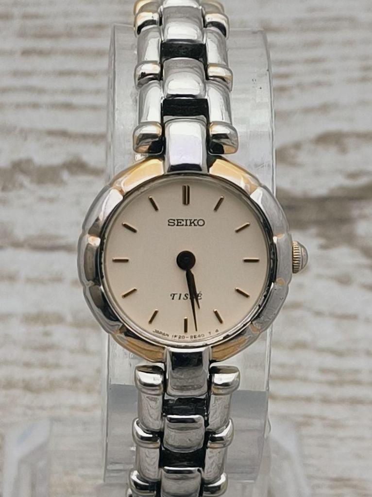 [USED] Working SEIKO Women's Analog Watch with Gold Bracelet