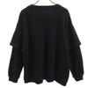Candy Stripper Made In Korea Long Sleeve Layered Sweatshirt Trainer Panda Women Used