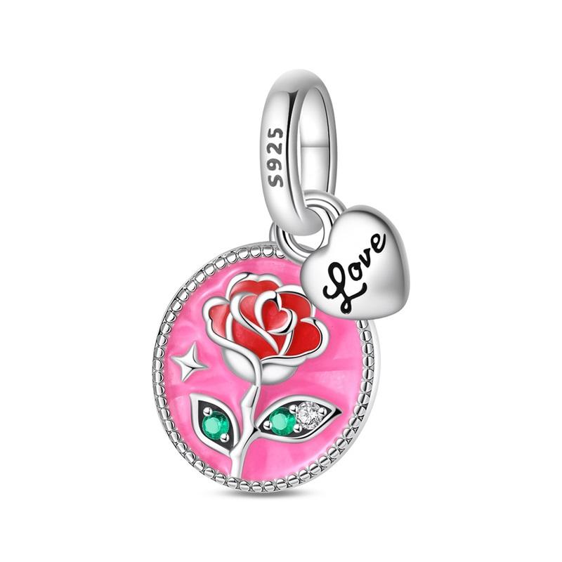 New 925 Silver Crown Charms Pendant For Women Fit Bracelet DIY Birthday Party Jewelry Gifts
