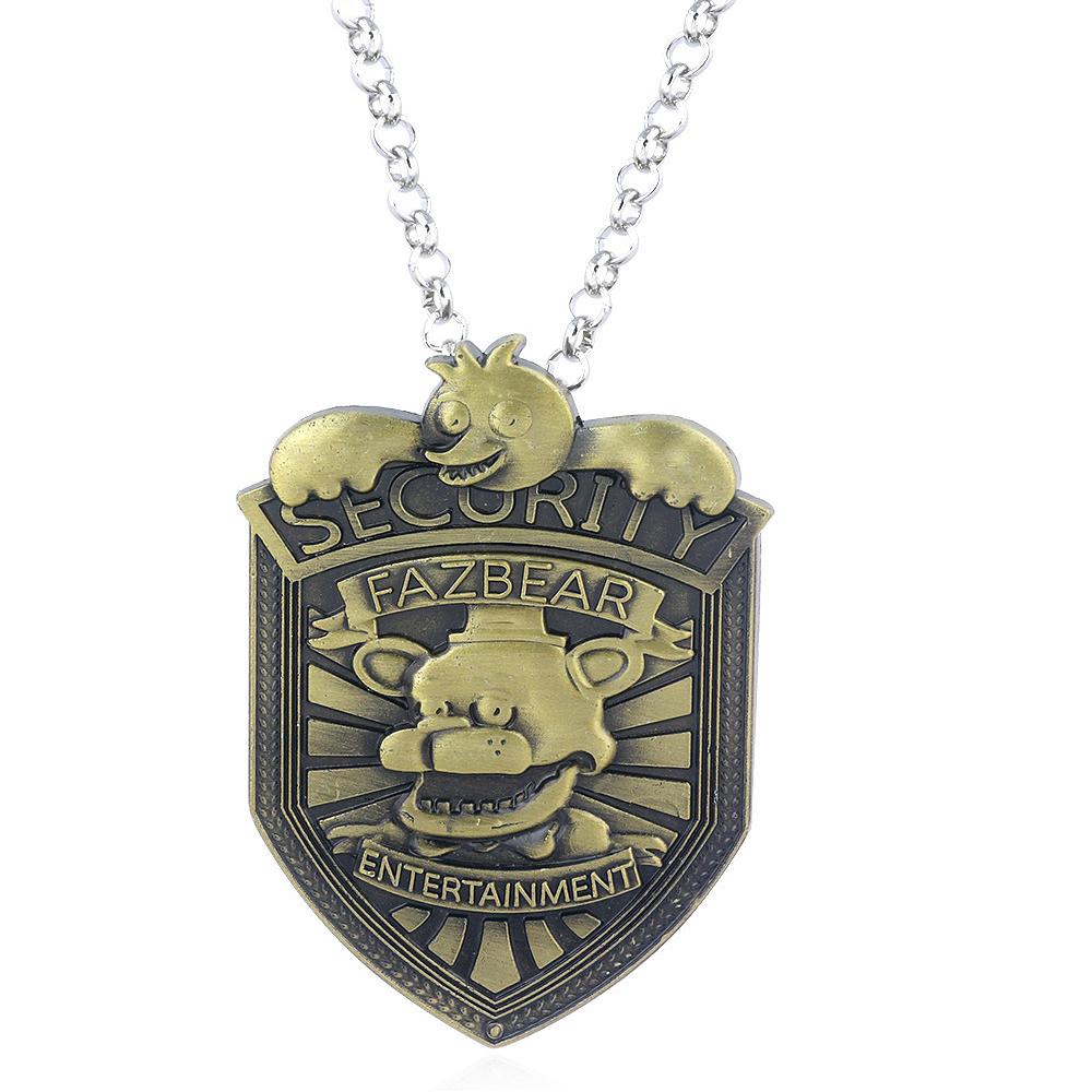 Five Nights At Freddy Pendant Cool Style Hip Hop Chain Necklace for Kids