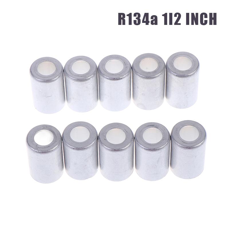 10 ks hliníkových objímek, tvarovek na potrubí, 16 mm, 20 mm, 24 mm, 26 mm, průměr otvoru. Krimpovací návleky na hadice autoklimatizace R12 R134A