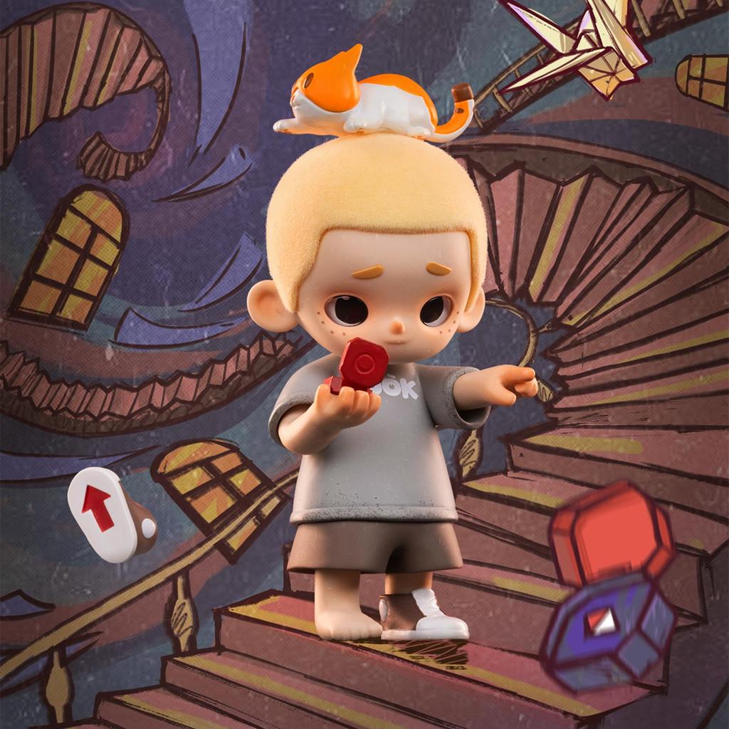 52TOYS BLINDBOX NOOK in Vintage Store Series Blind Box Sammlerstück Trading Spielzeug Glück Perfektes Geschenk für und Weihnachten Figur, Figur, Tasche, Gachapon,