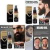 East Moon Men's Beard Care Oil For Luxurious Grooming Rich Moisturizing Blackening Treatment