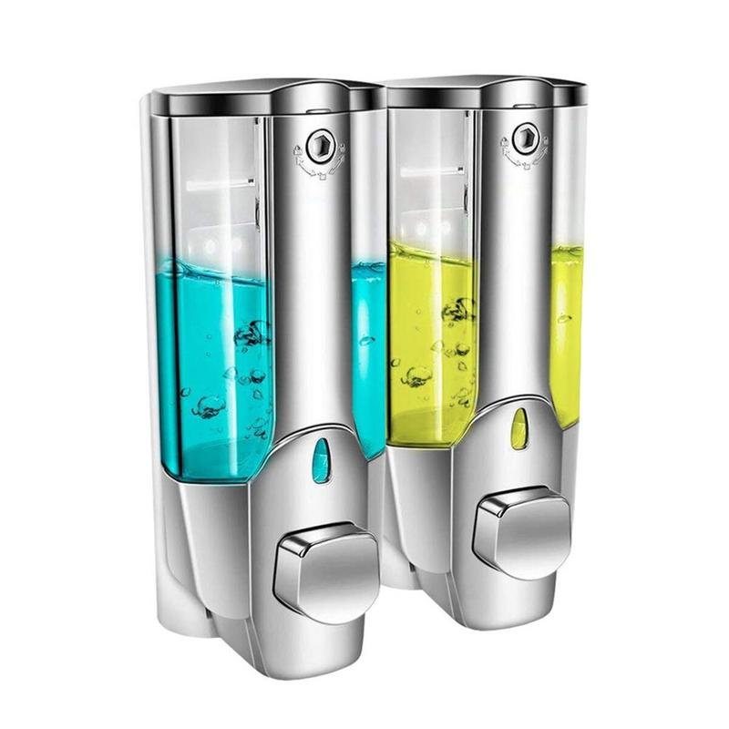 350 ml Soap Dispenser Wall Mounted Shower Head Shampoo Dispensers with Lock For Bathroom Soap Dispenser | Liquid Soap Dispensers