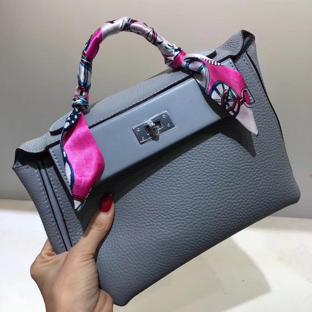 New Style 2424 Beef Roll Mini Top Layer Cowhide Soft Leather Bag Fashion Single Shoulder Handbag Womens Bag