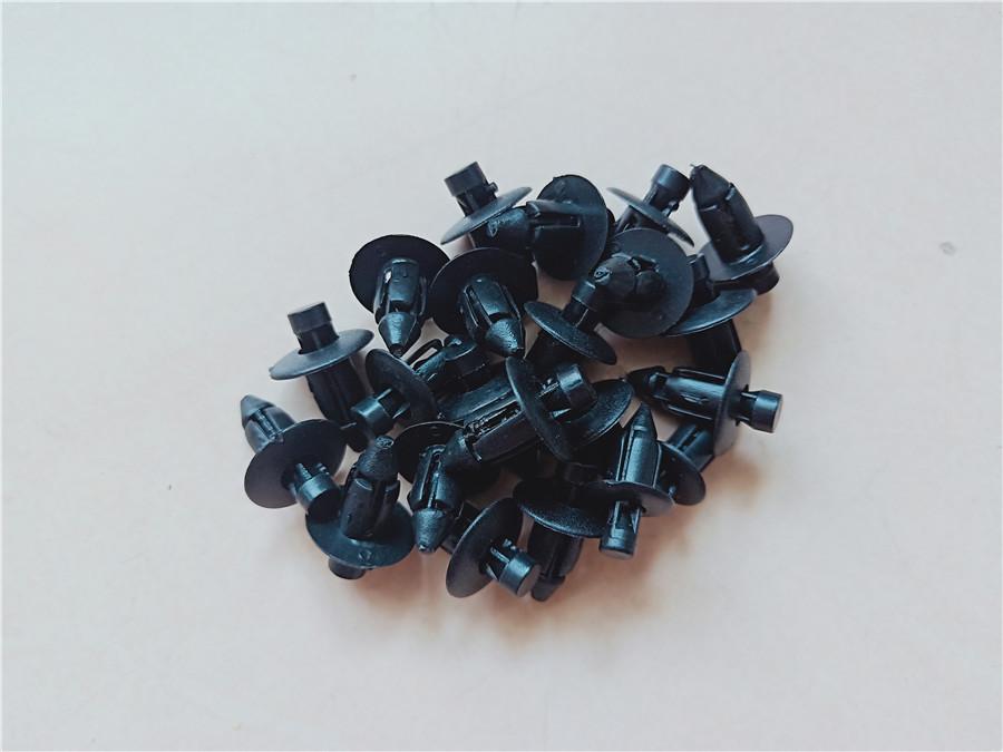 New 80Pcs Motorcycle ATV Fairing Bolts Bodywork Push Pry Rivets Nylon Fastener Clips