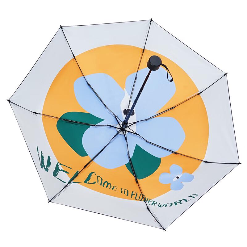 Hongye Mini Portable 5-Fold Umbrella