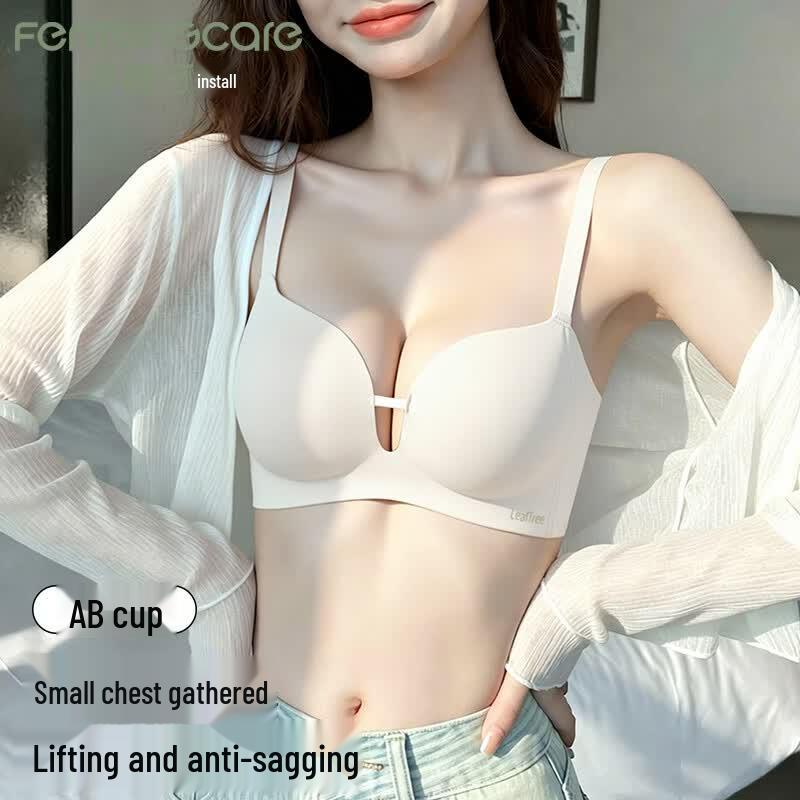 FENTENGCARE Women s Wireless Seamless Push-Up Bra 75B