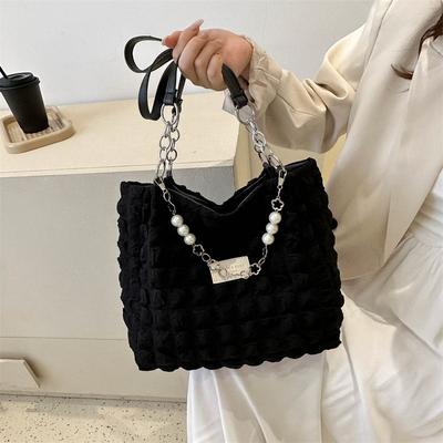 New Women's Cloud Shoulder Bag Niche Large Capacity Crossbody Down Bag Trendy Versatile Tote Bag