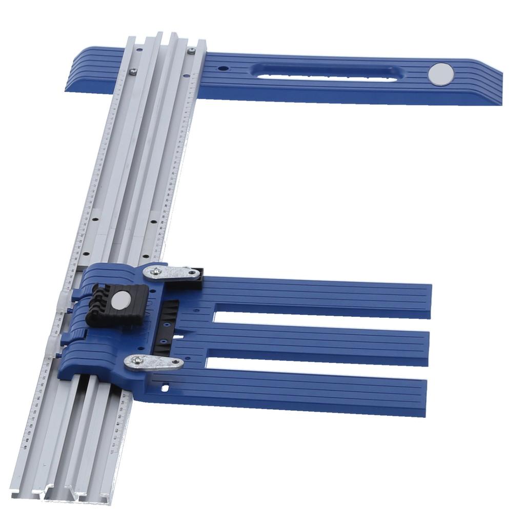 Woodworking Cutting Guide Board Aluminum Alloy Rip?Cut Circular Saw Positioning Plate 0?65cm