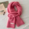 Selected Australian pure wool 100% cashmere scarf New versatile boys and girls winter warm knitted scarf