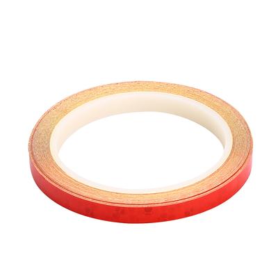 2Rolls Bicycle Cycling Reflective Stickers Security Wheel Decal Stripe Tape (Red)