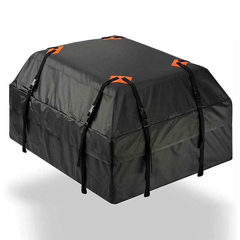 Cross-Border 420D Waterproof Car Roof Rack Cover, Dustproof and UV Resistant Oxford Cloth with Buckle System.