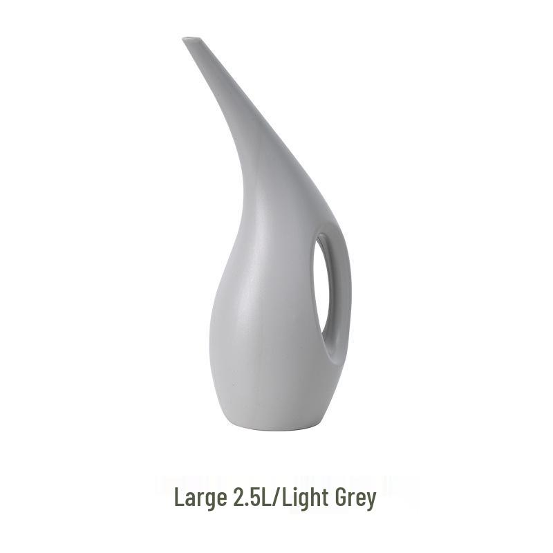 Ciemnozielona konewka z długą wylewką i butelką ze spryskiwaczem, duża pojemność do roślin ogrodowych i domowych