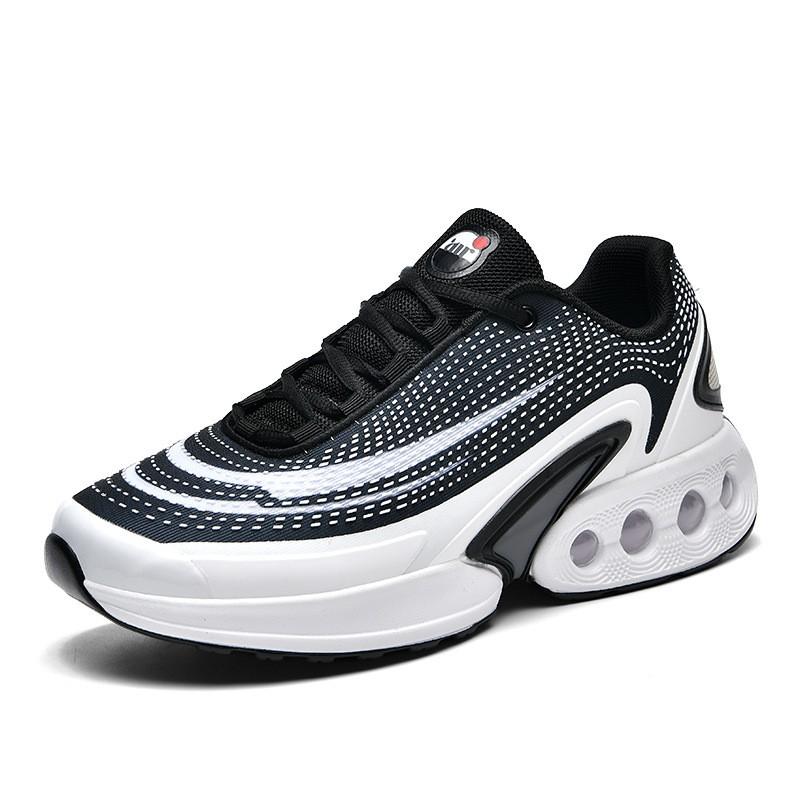 Unisex Cushioned Running Shoes Men Women - Lightweight Breathable Training Sneakers With Air Cushion Sole