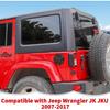 RT-TCZ Fuel Filler Door Gas Tank Cap Cover Accessories For 2007-2017 Jeep Wrangler JK & Unlimited Sport Rubicon Sahara (US Flag)