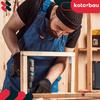 KOTARBAU® Carpenter's Angle Construction Connector Stainless Steel Galvanized 30 X 30 X 25 MM Set of 100 PCS