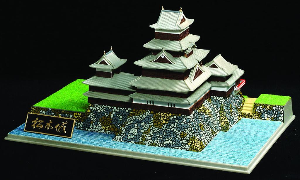 Doyusha Japanese Famous Castles JOYJOY Collection Matsumoto Castle Plastic Model Kit 1/430 JJ-9