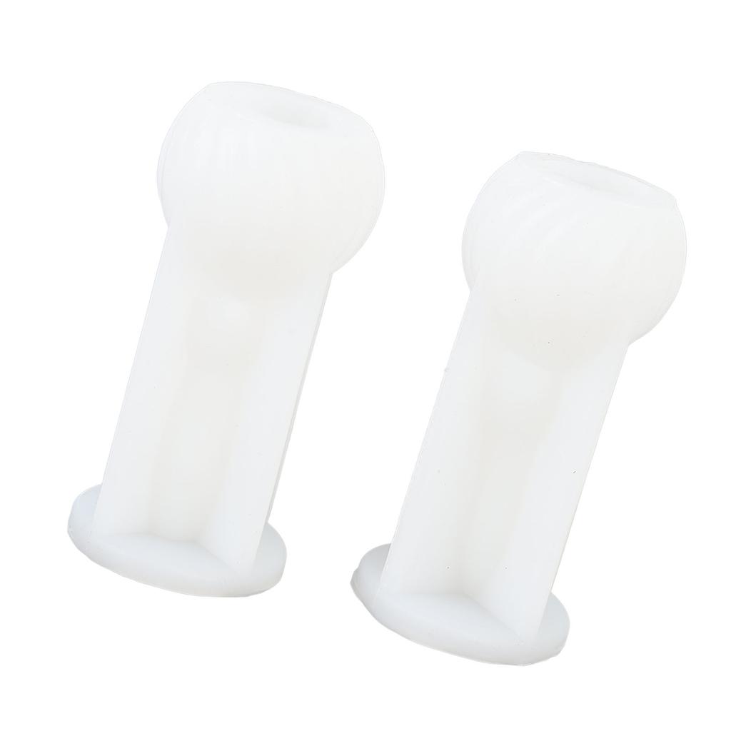 2 Stück 3D Kaninchen Kerzenformung Flexible Silikon Hasenformung für Basteldekoration