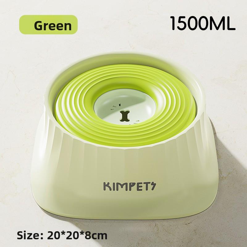 

Новые миски для медленного кормления собак, миски для собак, миски для плавающей воды, миски для домашних животных против опрокидывания и для предотвращения намокания морды, миски для риса для собак малых и средних пород зелёный