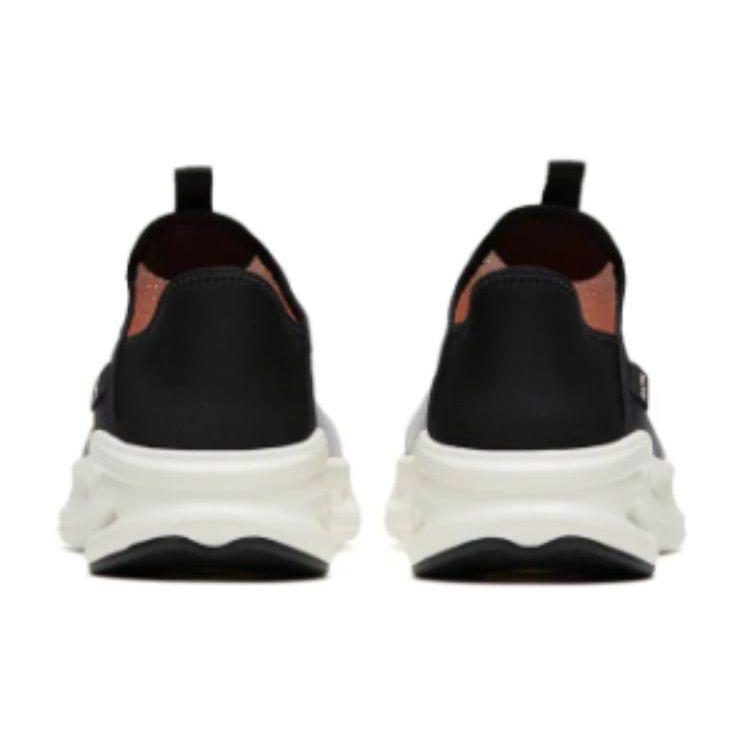 Anta Soft Sole Quick Dry Fitness Breathable Lightweight Low Top Casual Shoes Women Shoes Black White 922327775-3