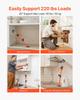 Cabinet Jack Support Pole, 2-Pack, 40-60 Cm Steel Telescopic Quick Support Rod, Adjustable 3rd Hand System Up To 100 Kg Capacity for Installing
