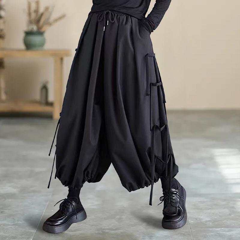 Trendiga Haremjoggingbyxor för Kvinnor 2025: Europeisk & Amerikansk Stil, Niopunkts Gatumode Design