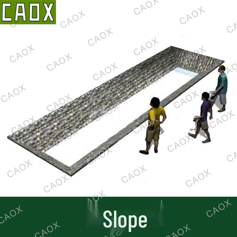 High Mountain Cold Zone Inclined Slope Obstacle