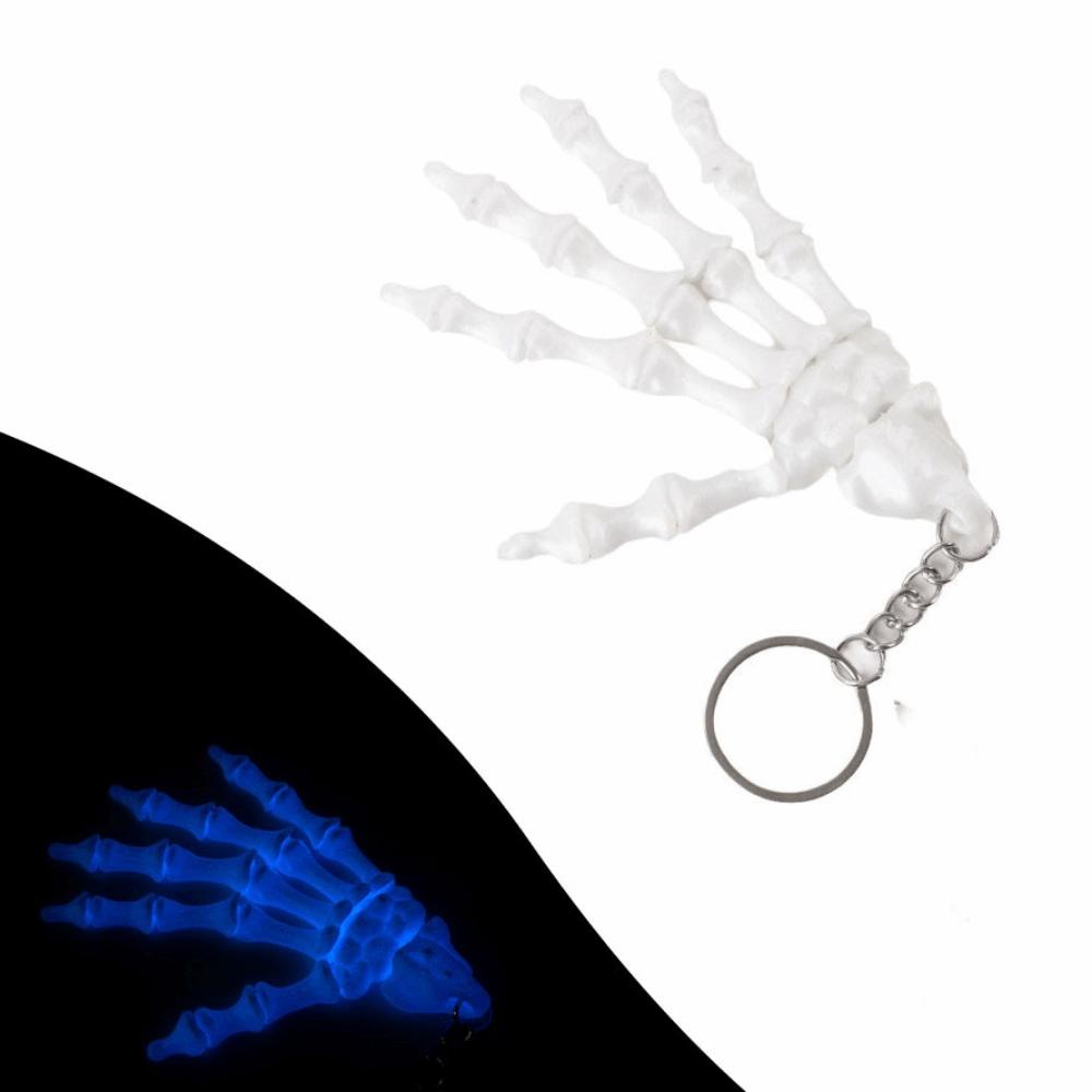 Novelty Skeleton Hand Keychain Creative Skull Hand Key Ring Collectible Toy