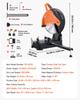 VEVOR Chop Saw 406.4mm Cold Cut Blade 3000 W Powerful Motor Cut Off Saw, For Cutting Metal, -45 degrees to 45 degrees Adjustable Angle