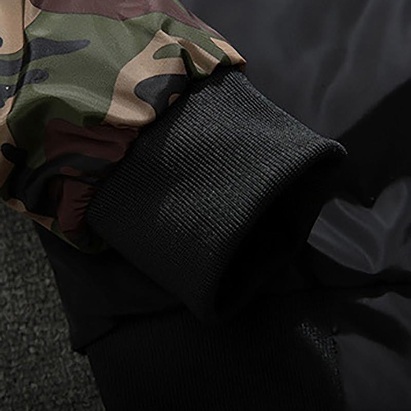 Pánské svrchní oděvy jaro a podzim pánská ležérní tenká maskáčová bunda korejská verze svrchní oděvy tenkého střihu trend