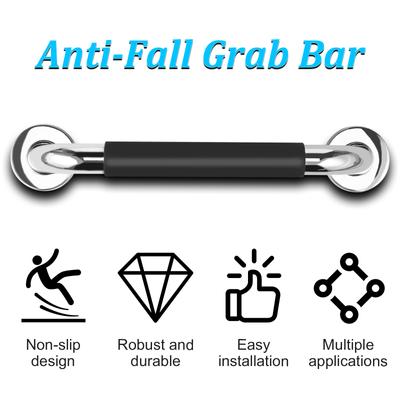 Shower Toilet Handrail Stainless Steel/Plastic Bathroom Tub Grab Bar Anti Slip Prevent Falls for Elderly Safety Support Handle