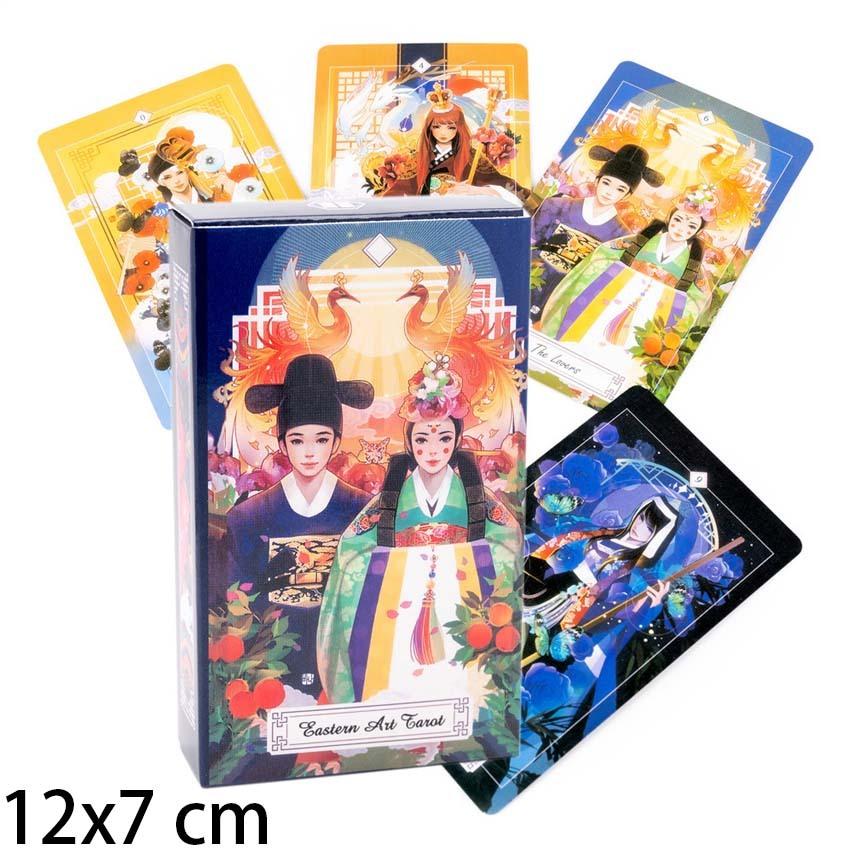 

Карточные игры Таро восточного искусства 12x7 см, 78 шт. Карты