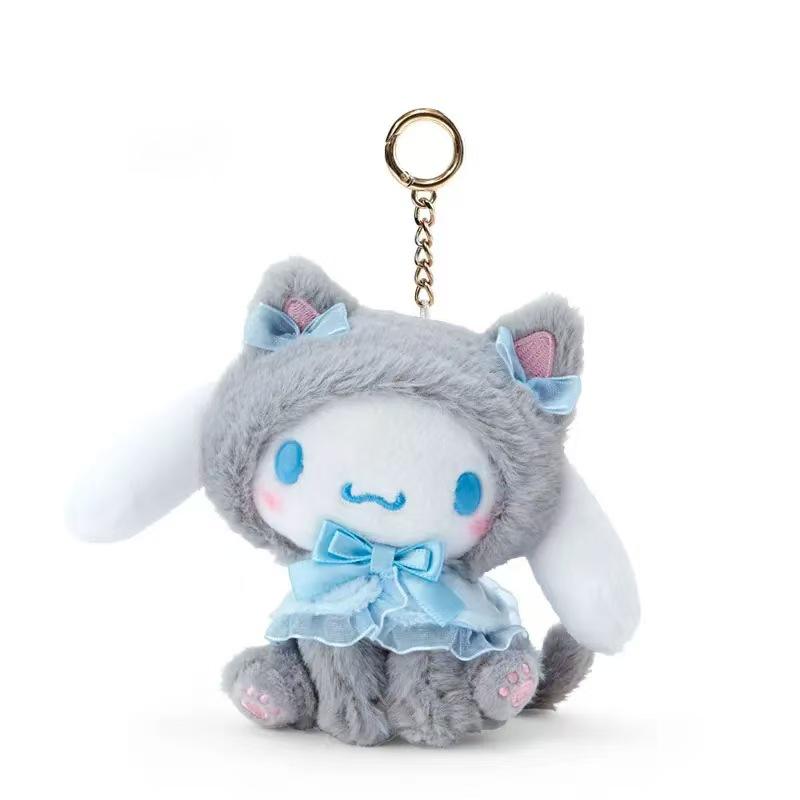 About Hot 15Cm Cute Kawaii Kuromi Plush Doll Toys Pendant Cute Plush Keychain Bag Pendant Birthday Xmas Gifts For Kids Adults Children's Birthday Gift