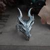 Monster Hunter World Game Peripheral Magic Dragon Skull American Punk Style Handsome Ring