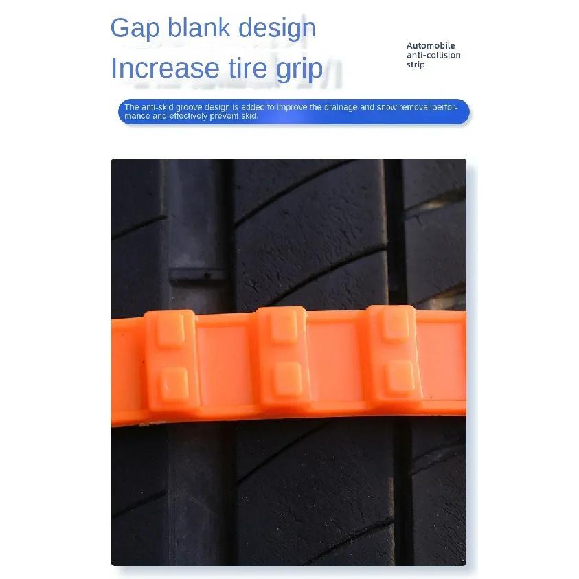 1-50PCS Winter Car Anti-skid Chain High Quality Cable Tie Strong Antiskid Reusable Anti-Slip Nylon Cable Ties for Car Tire